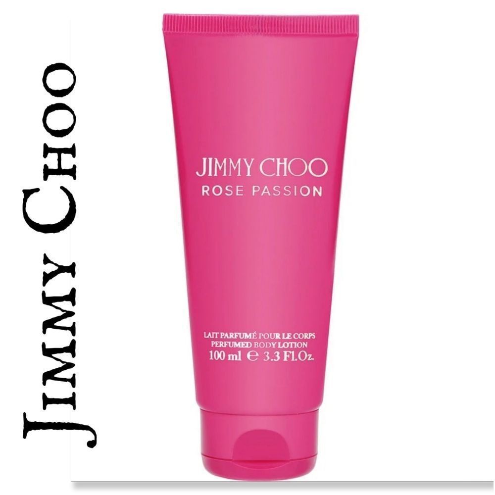NIB JIMMY CHOO ROSE PASSION BODY LOTION 100ML 3.3FL OZ